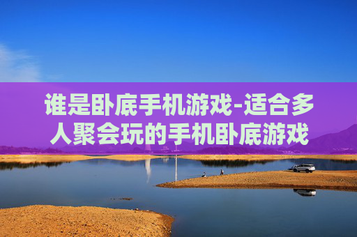 谁是卧底手机游戏-适合多人聚会玩的手机卧底游戏